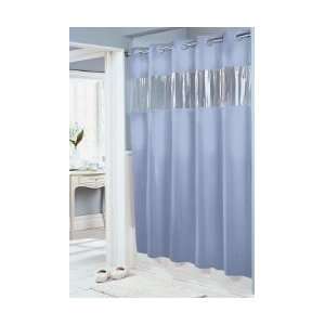  Hookless Vision PEVA Shower Curtain RBH14HH07 Blue: Home 