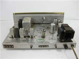 Vintage HH Scott Kit LT 110 Brass Faceplate Stereo FM Tube Tuner AS IS 