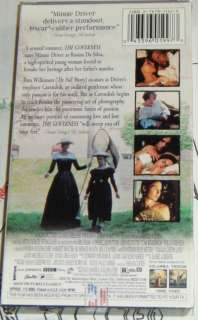 THE GOVERNESS   Minnie Driver, Tom Wilkinson   VHS 043396019973  
