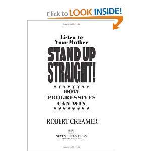   Straight How Progressives Can Win [Paperback] Robert Creamer Books