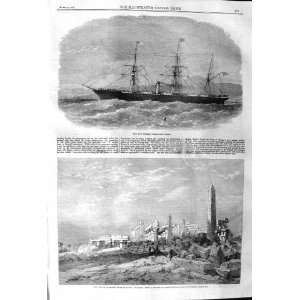  1862 CUNARD STEAM SHIP CHINA PRINCE WALES WGYPT CARNAC 