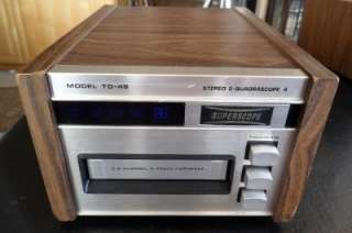   MARANTZ Superscope Quadraphonic / 8 track stereo player model TD 48