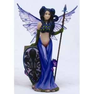   Iris Faerie ~ Fairy Figurine By Jane Starr Weils 8045: Home & Kitchen