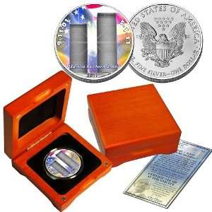  2011 Justice Colorized Silver Eagle Dollar Coin Toys 