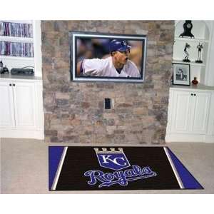 Kansas City Royals 4X6 ft Area Rug Floor/Door Carpet/Mat:  