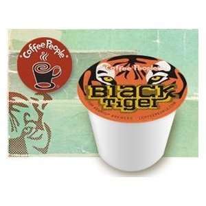 Coffee People Black Tiger Coffee * 1 Box of 24 K Cups *:  