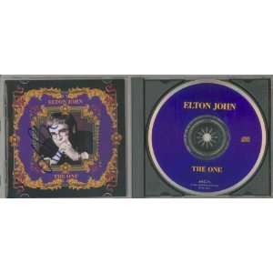 Elton John autographed CD The One 