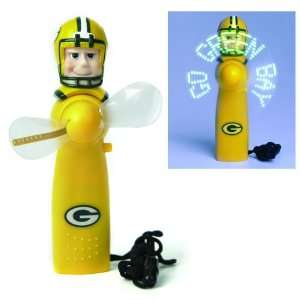   Green Bay Packers Magical LED Light Up Football Fan and Display Stand
