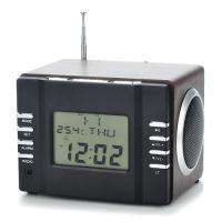 inch MP3 Player Speaker Calendar Temperature Time Display FM Alarm 