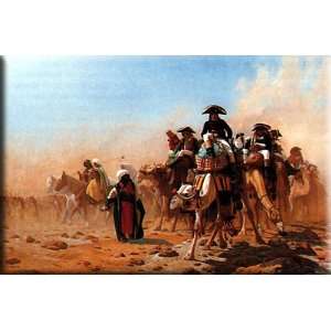 Bonaparte et son armée en Egypte 30x20 Streched Canvas Art by Gerome 