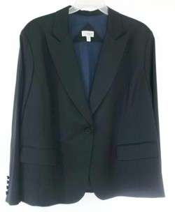 Austin Reed 24W wool Blazer jacket lycra lined career wear to work 3X 