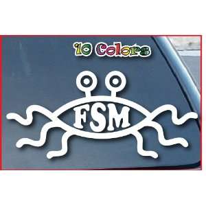  Car Window Vinyl Decal Sticker 5 Wide (Color: White): Everything Else