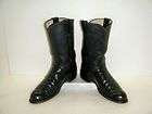 ladies black justin roper boots sz 5 5c 9756 expedited