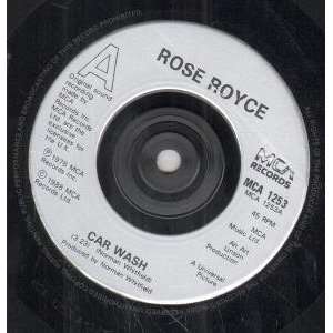  CAR WASH 7 INCH (7 VINYL 45) UK MCA 1988 ROSE ROYCE 