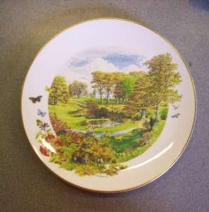 ROYAL WORCESTER Four Seasons plate AUTUMN by S R Badmin  