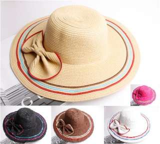 NEW Straw fedora vintage sun visor hat womens/mens  