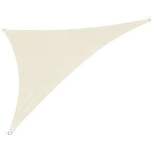  Coolaroo Custom Triangle Shade Sail, Natural, 18 by 18 by 