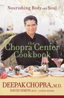 chopra center cookbook david simon m d paperback $ 9