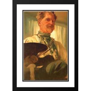  Mucha, Alphonse Maria 28x40 Framed and Double Matted Self 