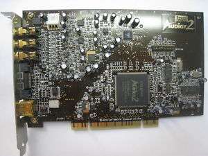 Sound Blaster Audigy 2 6.1 PCI Card model SB0280  
