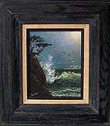   Seascape Oil Painting Listed Artist Lance Laguna Beach 1974 Art
