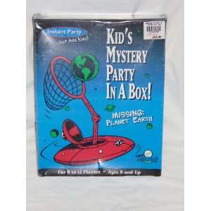   1996 Kids Mystery Party In A Box MISSING PLANET EARTH Toys & Games