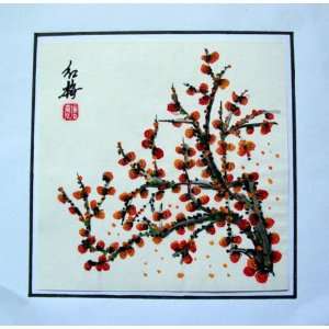    Original Chinese Art Watercolor Painting Flower: Everything Else