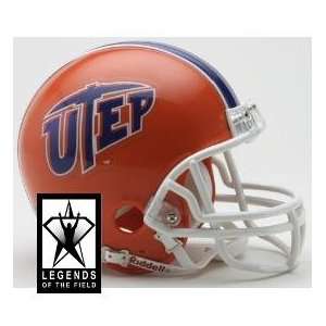  Texas El Paso (UTEP) Miners College Mini Football Helmet: Sports
