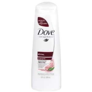  Dove Damage Therapy Shampoo Revival 12 oz. (Pack of 6 