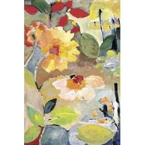  Kim Parker 24W by 36H  Water Lilies CANVAS Edge #6 1 