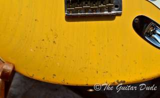 New! Fender CUSTOM SHOP 1957 Stratocaster HEAVY RELIC NO CASTER BLONDE 