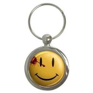  Watchmen Smiley Face Round Keychain b 