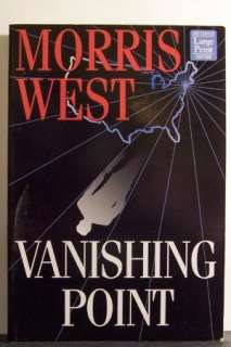 VANISHING POINT by Morris West LARGE PRINT book 9781568954745  