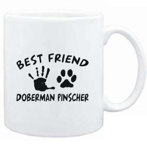  Mug White  MY BEST FRIEND IS MY Doberman Pinscher  Dogs 