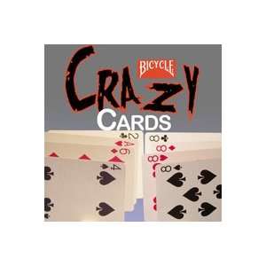   Crazy Cards Bicycle Poker Magic Close Up Street Trick: Everything Else