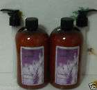 WEN BY CHAZ DEAN SET OF 2 LAVENDER CLEANSING CONDITIONERS W/PUMPS~EACH 