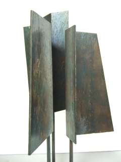 Jay McVicker Welded IRON Abstract Sculpture bertoia era  