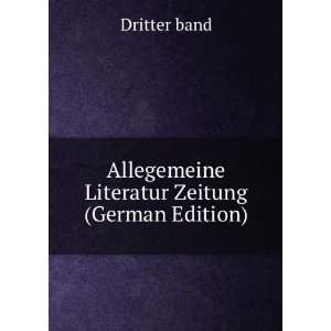  Allegemeine Literatur Zeitung (German Edition 