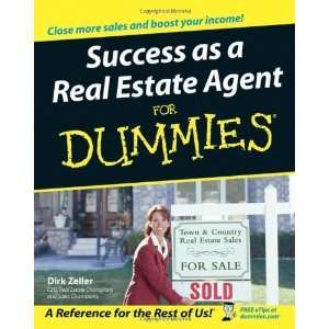   as a Real Estate Agent For Dummies [Paperback]: Dirk Zeller: Books