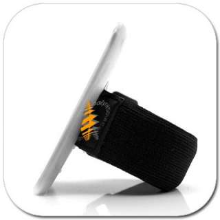 WHITE HARD GEL SKIN CASE+ARM BAND iPod Touch 4th Gen 4G  