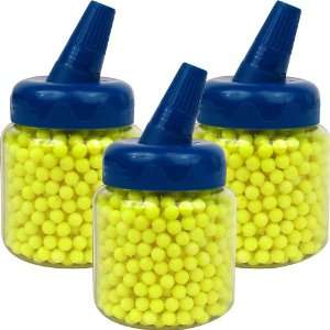   Set Of 3 Airsoft 0.12g 6mm   1000 Bbs with Quick Load Spout Bbs