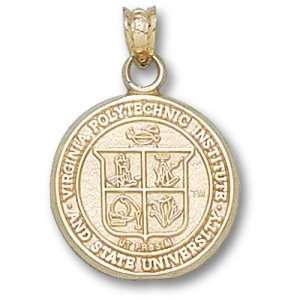  Virginia Tech University Seal Pendant (14kt) Sports 