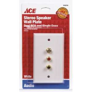  Ace Audio Speaker Wire Wall Plate: Home Improvement