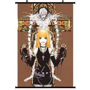 Death Note Anime Wall Scroll Poster Misa Amane Rem (24*35) Support 