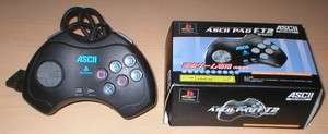 ASCII PAD FT2 Fighting Type 2 Controller for Playstation 1 PS1 & PS2 