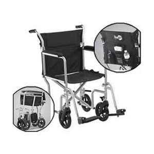  Hugo Transport Wheelchair   1 ea