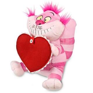  CHESHIRE CAT 9” Heart Love Valentine Plush Holiday NEW 