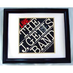  J. GEILS BAND Autographed CUSTOM FRAMED Signed Album LP 