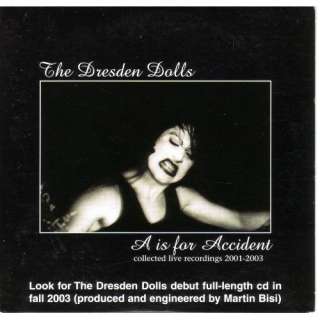   Rare 11 Song Version) Dresden Dolls, the Dresden Dolls, Amanda Palmer