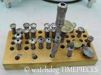 Watchmakers Tool    8mm Marshall Lathe Complete w/Collets  
